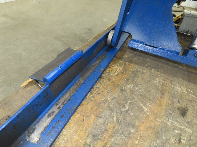 Vestil Hydraulic Lift End Tilt Table 1000lb 48"x48" Top 45° Tilt 36" Travel 460v