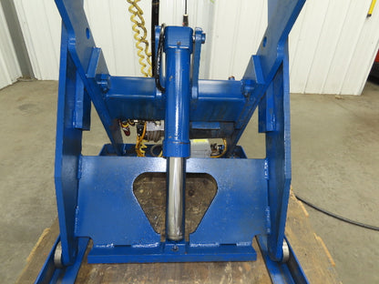 Vestil Hydraulic Lift End Tilt Table 1000lb 48"x48" Top 45° Tilt 36" Travel 460v