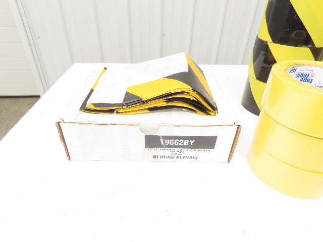 ULINE H-418 Safety Tape Applicator 1-4" Width 15 Assorted Rolls Vinal Floor Tape