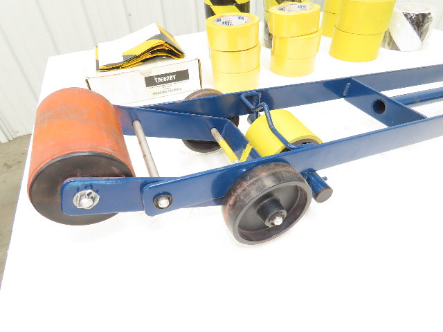 ULINE H-418 Safety Tape Applicator 1-4" Width 15 Assorted Rolls Vinal Floor Tape