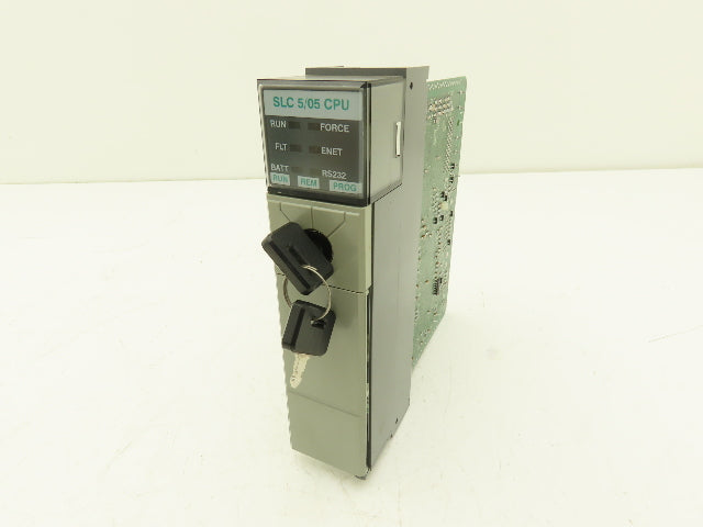 Allen Bradley 1747-L552 Processor Unit SLC 5/05 CPU Ser C Rev A 1747-OS 501