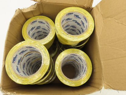 Tape Logic T9236BY Safety Floor Tape 2" x 36 Yd/Roll Black/Yellow Lot of 22