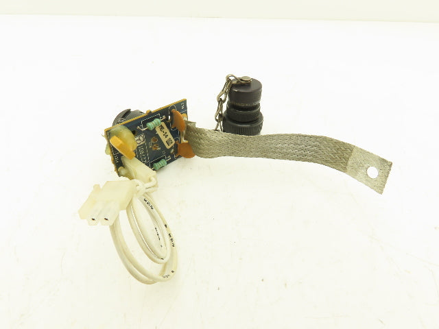 Miller 227901B Auto Axcess 300 Welder PCB Control Board E-Stop Module With Plug