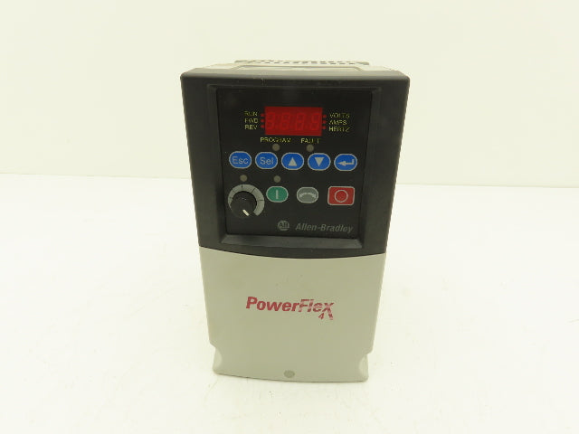 Allen Bradley 22A-D6P0N104 PowerFlex 4 AC Drive Variable Speed VFD 3Hp 480V 3PH
