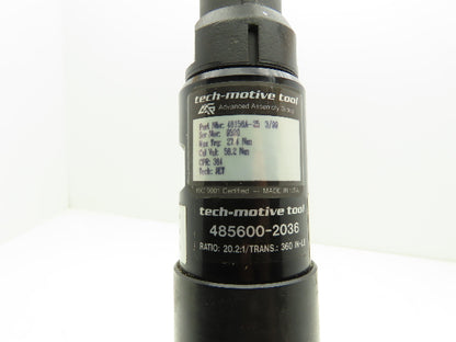 GSE Tech-Motive Tool 48156A-25 Right angle Servo Nutrunner 3/8" Square Drive