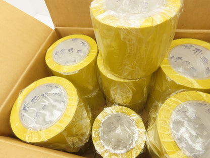 ULINE S-3054 Safety Floor Tape Yellow 4" x 36 Yds/Roll 6 Mil Lot of 12
