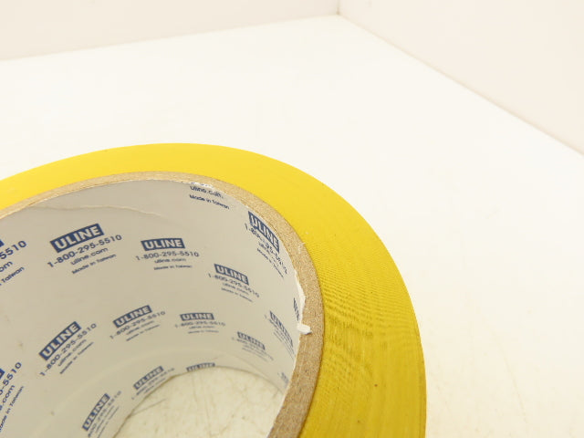ULINE S-3054 Safety Floor Tape Yellow 4" x 36 Yds/Roll 6 Mil Lot of 12