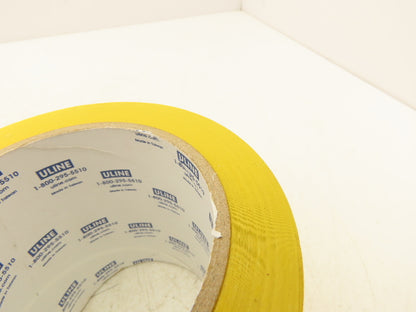 ULINE S-3054 Safety Floor Tape Yellow 4" x 36 Yds/Roll 6 Mil Lot of 12