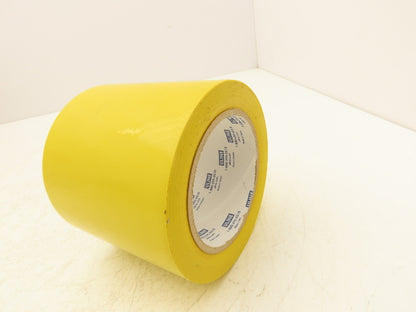 ULINE S-3054 Safety Floor Tape Yellow 4" x 36 Yds/Roll 6 Mil Lot of 12