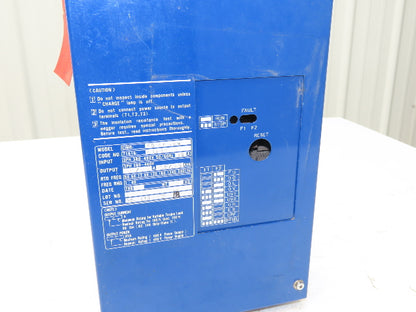 Yaskawa Saftronics CIMR-H5.5B.D05 Variable Frequency Drive 7.5Hp 460V 3Ph