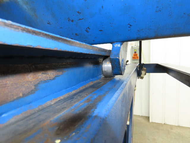 Vestil Hydraulic Lift Table End Tilt 4000lb 48"x48" Top 45° Tilt 36" Travel 460v