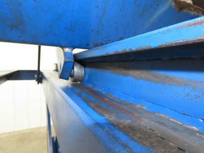 Vestil Hydraulic Lift Table End Tilt 4000lb 48"x48" Top 45° Tilt 36" Travel 460v
