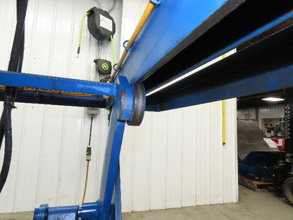 Vestil Hydraulic Lift Table End Tilt 4000lb 48"x48" Top 45° Tilt 36" Travel 460v