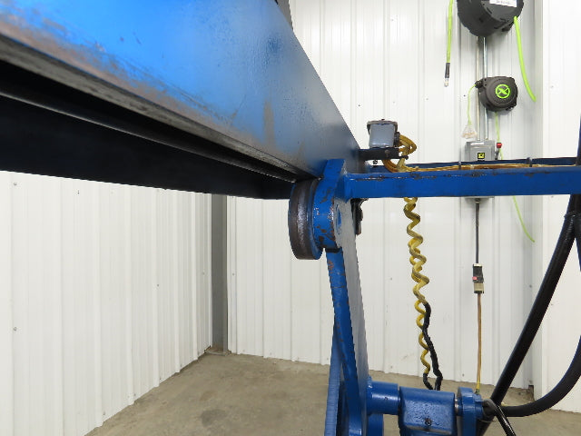 Vestil Hydraulic Lift Table End Tilt 4000lb 48"x48" Top 45° Tilt 36" Travel 460v