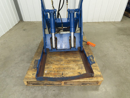 Vestil Hydraulic Lift Table End Tilt 4000lb 48"x48" Top 45° Tilt 36" Travel 460v