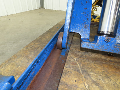 Vestil Hydraulic Lift Table End Tilt 4000lb 48"x48" Top 45° Tilt 36" Travel 460v