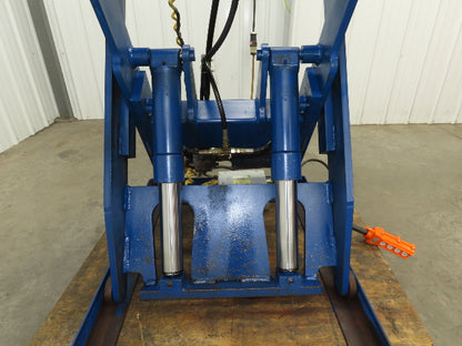 Vestil Hydraulic Lift Table End Tilt 4000lb 48"x48" Top 45° Tilt 36" Travel 460v