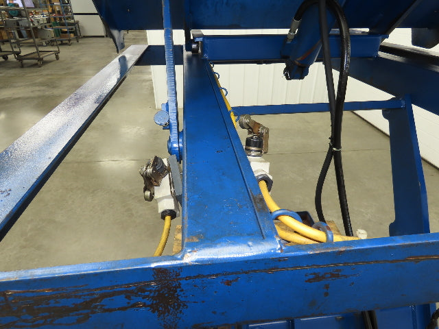Vestil Hydraulic Lift Table End Tilt 4000lb 48"x48" Top 45° Tilt 36" Travel 460v