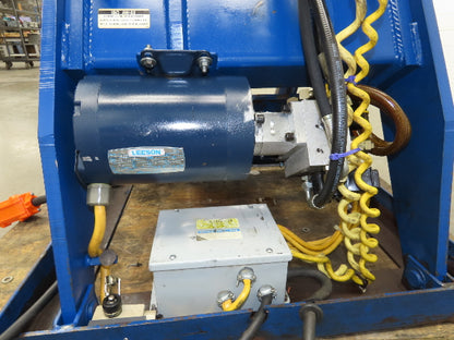 Vestil Hydraulic Lift Table End Tilt 4000lb 48"x48" Top 45° Tilt 36" Travel 460v
