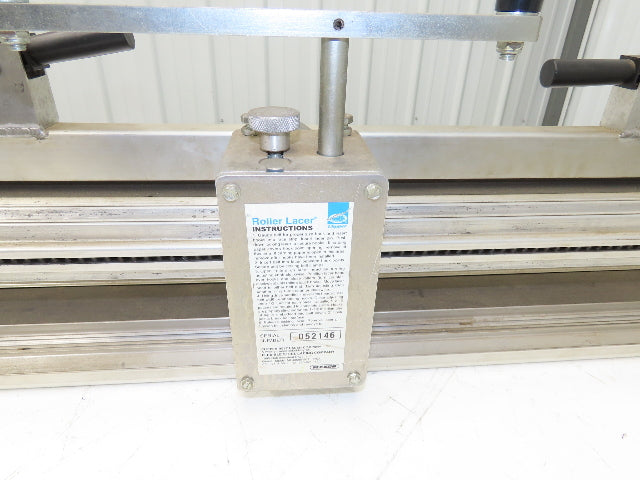 Flexco Clipper 48" Conveyor Belt Manual Roller Lacer Fastener Machine 54"OAW