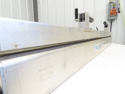 Flexco Clipper 48" Conveyor Belt Manual Roller Lacer Fastener Machine 54"OAW