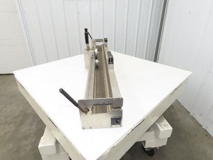 Flexco Clipper 48" Conveyor Belt Manual Roller Lacer Fastener Machine 54"OAW