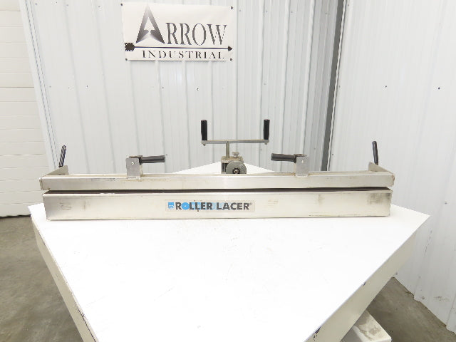 Flexco Clipper 48" Conveyor Belt Manual Roller Lacer Fastener Machine 54"OAW