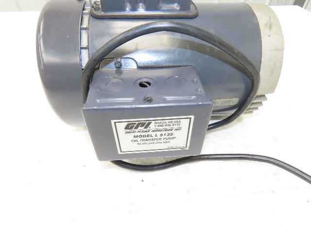 US Motors C63CXHLV-1423 Pump Motor 1Hp 3450rpm 115/230V 1PH 56ZC Commercial Duty