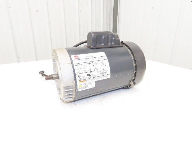 US Motors C63CXHLV-1423 Pump Motor 1Hp 3450rpm 115/230V 1PH 56ZC Commercial Duty