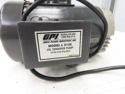 US Motors C63CXHLV-1423 Pump Motor 1Hp 3450rpm 115/230V 1PH 56ZC Commercial Duty