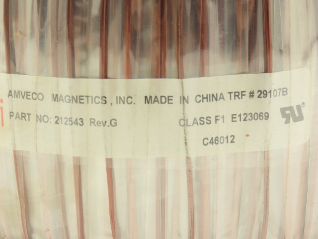 Miller Amveco 212543 Auto Axcess 300 Welder Control Transformer XFMR Rev G