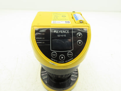 Keyence SZ-01S Safety Laser Scanner 24VDC 9.5W IP65 -10-50°C -READ