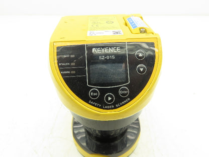 Keyence SZ-01S Laser Safety Scanner 24VDC 9.5W IP65 -10-50°C -READ