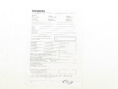 Siemens 6SE7023-2ES87-2DA1 SIMOVERT MASTERDRIVES Braking Unit 20kW 510 -650VDC