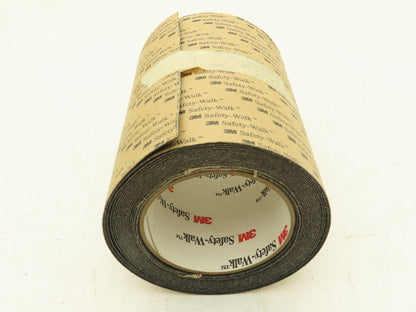 3M 610 Safety Walk Abrasive Grip Tape Black 6" Wide 15' Long  LOT OF 6 ROLLS 90'