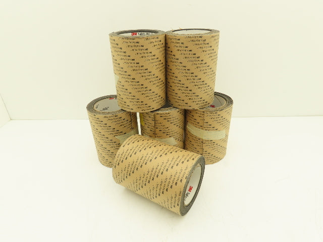 3M 610 Safety Walk Abrasive Grip Tape Black 6" Wide 15' Long  LOT OF 6 ROLLS 90'