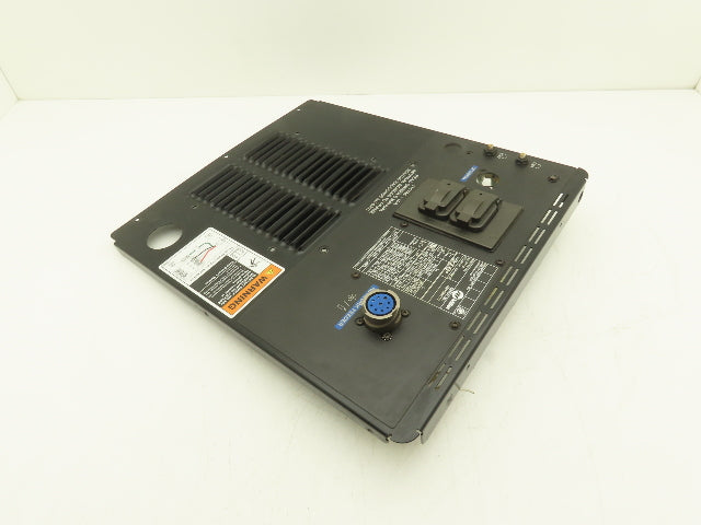 Miller 210479 Auto Axcess 300 Welder Rear Panel Cover Black Steel With Outlets