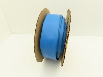 Raychem RNF-100 1-1/2-25'-6 BL Heat Shrink Tubing 2:1 Blue Polyolefin 1.5" x 46'