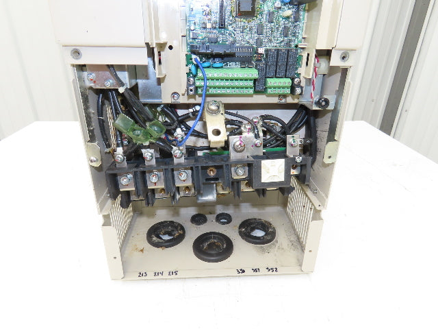 Yaskawa CIMR-G7U4018 VFD G7 Variable AC Drive 32kVA 480VAC 42A 3PH PARTS ONLY