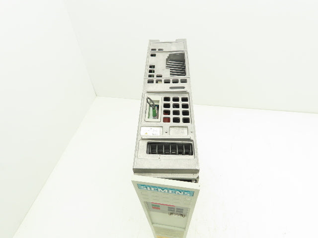 Siemens 6SE7021-0TA61 Simovert DC Inverter 510-650VDC In 380-480VAC 0-600Hz Out