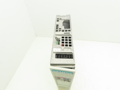 Siemens 6SE7021-0TA61 Simovert DC Inverter 510-650VDC In 380-480VAC 0-600Hz Out