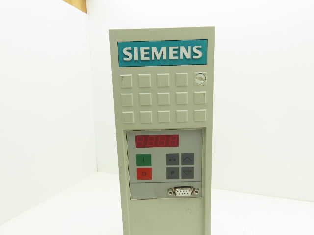 Siemens 6SE7021-0TA61 Simovert DC Inverter 510-650VDC In 380-480VAC 0-600Hz Out