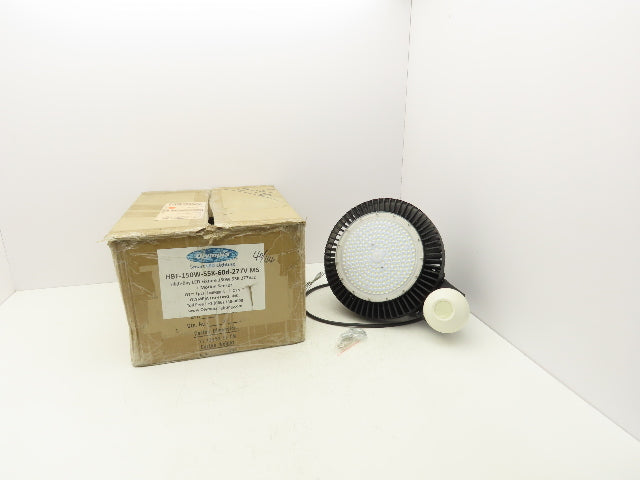 Olympia Lighting HBF-150W LED High Bay Commercial Light Fixture 5500K 120-277V