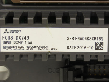 Mazak FCU8-DX749 PCB Mazatrol SmoothX CNC HMI Control I/O Module Off I-800