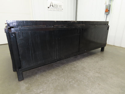3" Solid Steel Top Welding Table Work Bench 96" x 48" Fabrication Enclosed 36" H