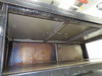 3" Solid Steel Top Welding Table Work Bench 96" x 48" Fabrication Enclosed 36" H