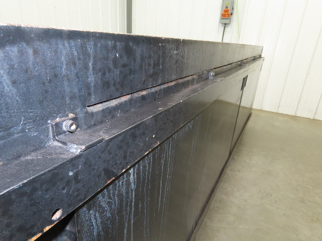 3" Solid Steel Top Welding Table Work Bench 96" x 48" Fabrication Enclosed 36" H