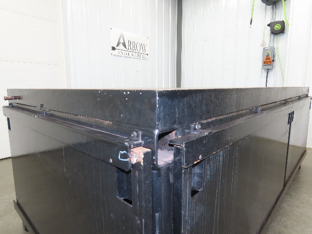 3" Solid Steel Top Welding Table Work Bench 96" x 48" Fabrication Enclosed 36" H