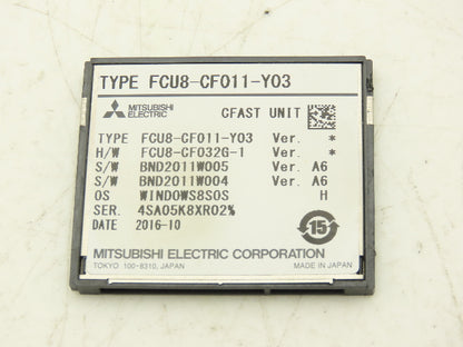 Mazak FCU8-CF011-Y03 Memory Card CFast Mazatrol SmoothX CNC For HMI PC Off I-800
