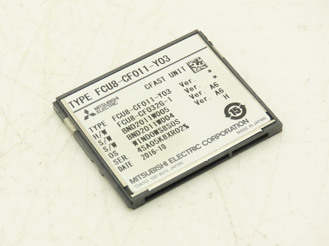 Mazak FCU8-CF011-Y03 Memory Card CFast Mazatrol SmoothX CNC For HMI PC Off I-800